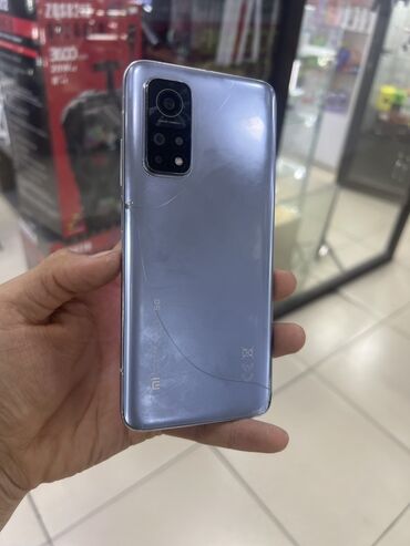 асус рокфон: Xiaomi, Mi 10T, Колдонулган, 128 ГБ, түсү - Боз, 2 SIM
