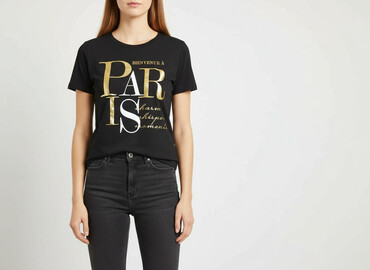 t shirty edgar allan poe: Sinsay, T-shirt damski, rozmiar M