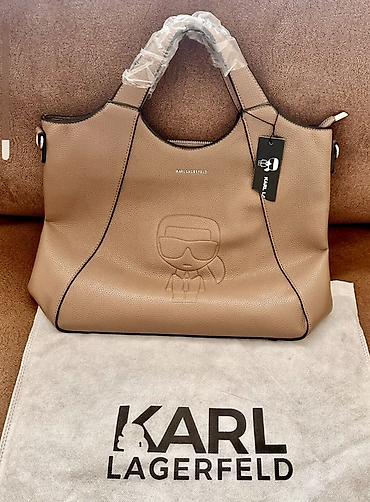 Çantalar: Karl Lagerfeld qadın çantası, yenidir, yumuşaq materialı var — 1