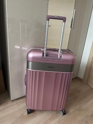 Putni koferi i torbe: TITAN WILD ROSE. Veliki Putni kofer. Veličine L, dimenzije — 2