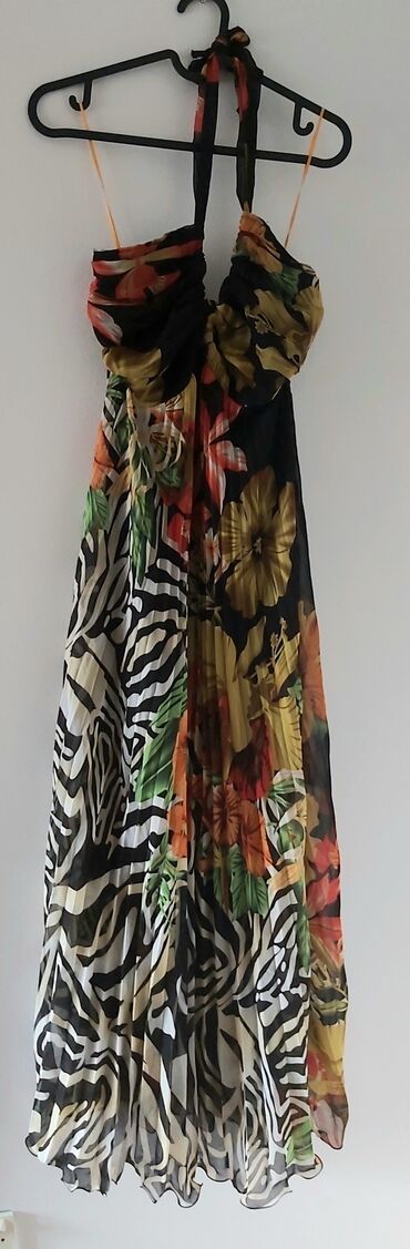 letnje cvetne haljine: One size, bоја - Šareno, Večernji, maturski, Top (bez rukava)
