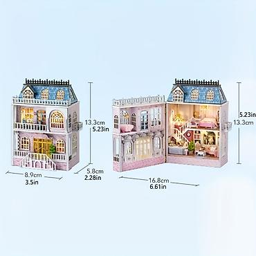 дом конструктор: 🏡 Миниатюрный домик Romantic Castle — настоящий мир в маленьком — 9