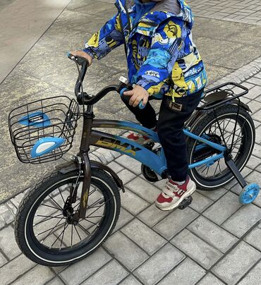 самокат детский 2 х колесный: Продаю велосипед, от 4х до 8 лет, почти новый, катались всего неделю