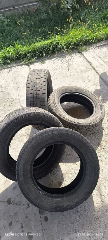 титан балон: Шины 195 / 65 / R 15, Зима, Б/у, Комплект, Легковые, Dunlop