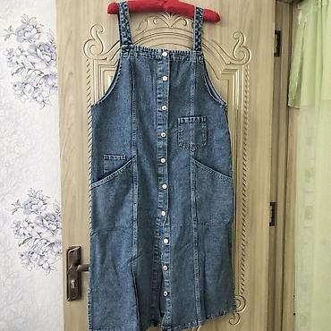 cinsi: 45 manat yenı jıens sarafan Cox gozeldi XXL ölcu, 46 ölçüye geder — 2