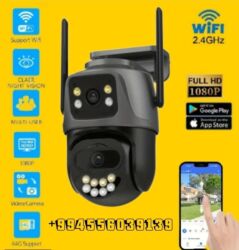 Videomüşahidə: Wifi Camera 8MP Ultra HD İki Linzalı, Tam Rəngli Gecə Görüşü, PTZ, Su — 5