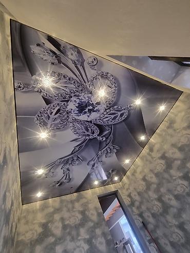 Натяжной потолок: Натяжной потолок Матовое, 3D потолки, Глянцевое Гарантия, Демонтаж, Монтаж — 14