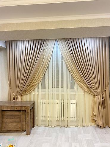 Шторы и занавески: Комплект штор, Бамбук, Магнитные, Монтаж без сверления, С вышивкой, Изготовление на заказ, Новый, Для балкона, Для беседки, Для ванной и душа at lalafo.kg — 2 Шторы и занавески: Комплект штор, Бамбук, Магнитные, Монтаж без сверления, С вышивкой, Изготовление на заказ, Новый, Для балкона, Для беседки, Для ванной и душа — 2