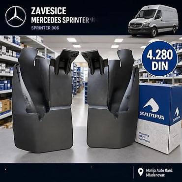 Fenders: ZAVESICE BLATARICE SPRINTER 906 VW CRAFTER PREDNJE SET 06-18 | — 3