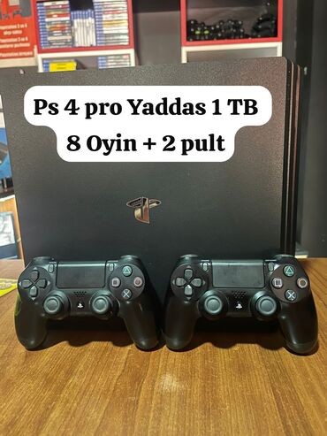 iphone 8 plus irşad: Ps 4 Pro Cox İdealdi Blomu Yerinde Yaddas 1TB Sistem 12.50 yaddasinda