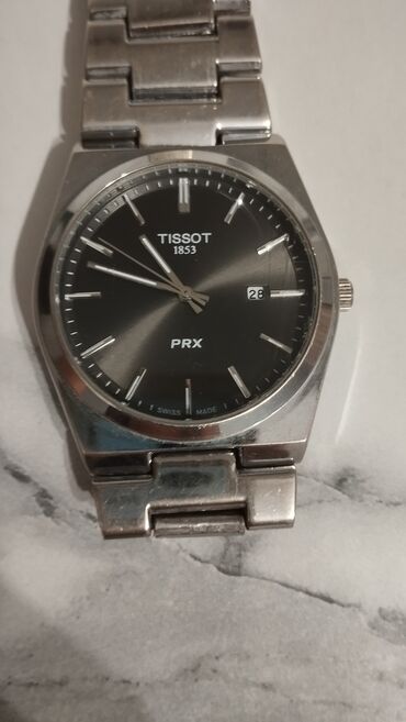 серебро техническое: Классикалык сааттар саат, Tissot, Швейцария, Унисекс