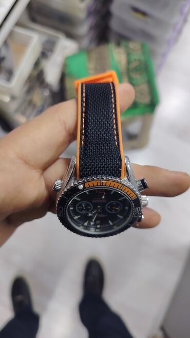 Qol saatları: Yeni, Qol saatı, Omega, rəng - Qara — 2