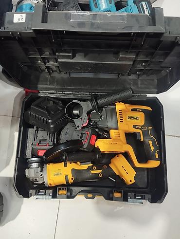 Dewalt tipli akkumulaytorlu alət dəsti – daşınan sərt çamada Tərkib