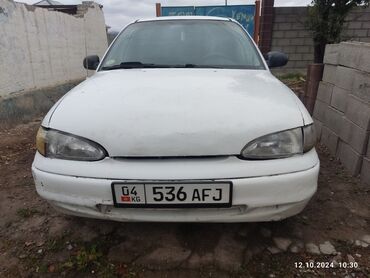 Hyundai: Hyundai Accent: 1995 г., 1.3 л, Автомат, Бензин, Хэтчбэк