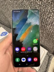 телефон тесла: Samsung Galaxy S21 FE, Колдонулган, 128 ГБ, түсү - Жашыл