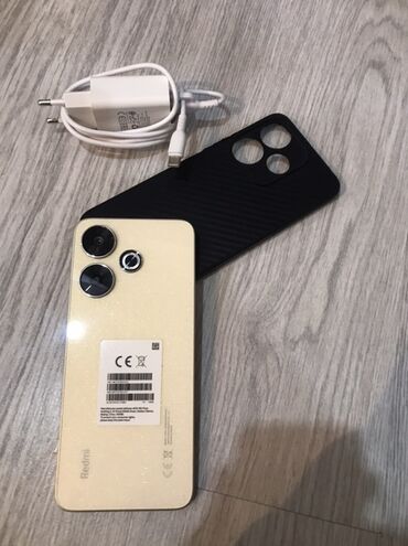 хонор 9 а: Redmi, Redmi 13, Жаңы, 128 ГБ, түсү - Саргыч боз, 2 SIM
