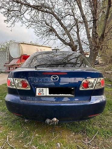 мата секыл: Mazda 6: 2003 г., 2.3 л, Кол менен иштөөчү, Бензин, Седан — 3