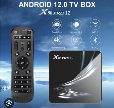 red360 4k android tv: Смарт ТВ приставка Самовывоз, Бесплатная доставка