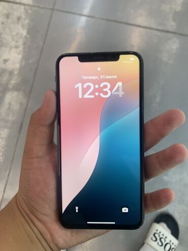 айфон xs max бу купить: IPhone Xs Max, Колдонулган, 64 ГБ, Кара, 85 %