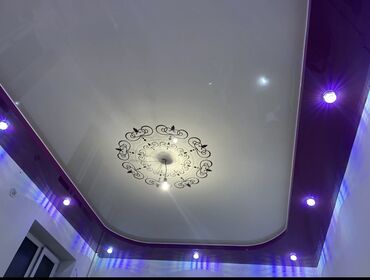 Натяжной потолок: Натяжной потолок Глянцевое, Матовое, 3D потолки Гарантия, Бесплатная консультация, Бесплатный замер — 7