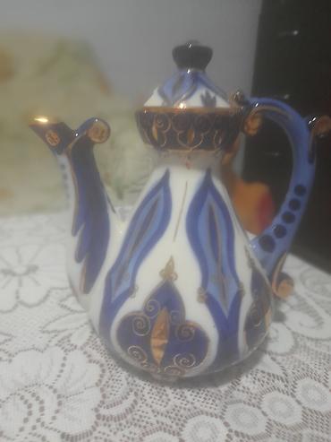 Yeni, rəng - Mavi, Dəm caydanı, Keramika, 0,3 bucket volume l