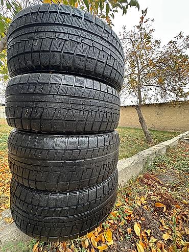 55: Шины 225 / 55 / R 16, Зима, Б/у, Комплект, Легковые, Япония, Bridgestone — 2