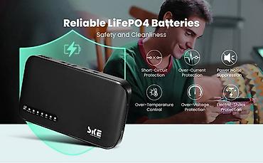20000: Источник бесперебойного питания Mini UPS SKE POE-830P-LFP 20000mAh — 7