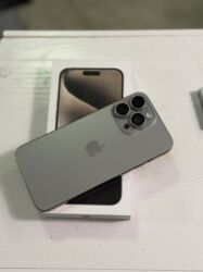 сколько стоит айфон 13 про 256 гб в бишкеке: IPhone 15 Pro Max, Колдонулган, 1 ТБ, Natural Titanium, Куту, 95 %