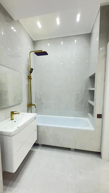 elegance stroy: 2 комнаты, 48 м², Асанбай мкр Элитка, 6 этаж, Дизайнерский ремонт — 8