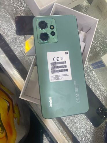 Чайники: Redmi Note 12, 128 ГБ, цвет - Зеленый, Отпечаток пальца, Две SIM карты, Face ID