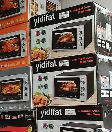şirniyat sobası: Elektrik Soba Tok peci Yidifat 40 litre model Türkiyə istehsali — 9