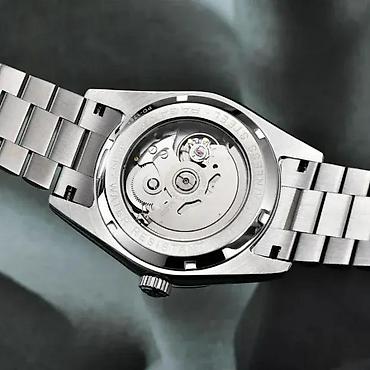 Ručni satovi: PAGANI DESIGN PD-1783 - 40mm - Plava- Rolex Day-Date Homage Potpuno — 2