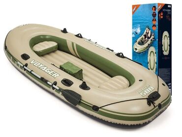 скутер водные: Надувная лодка 3х местная. размер: 2.94х1.37. В комплекте 2 весла