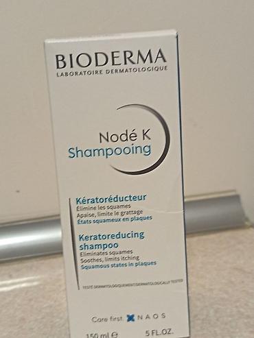 Gözəllik və sağlamlıq: BIODERMA Nodé K Shampooing – keratoreducing şampun - Markası — 1