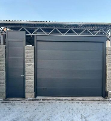 Секционные ворота: ВОРОТА | ДАРБАЗА Все виды автоматических ворот! Секционные ворота — 12