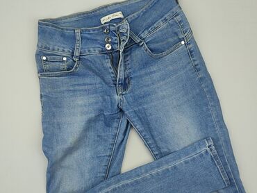 spodnie jeans jasne damskie: Jeans, M (EU 38), condition - Good