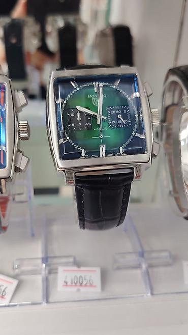Aksesuarlar: TAG Heuer Monaco kişi qol saatları – kvadrat korpuslu, xronoqraf — 9