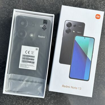 чехол на редми 5: Xiaomi, Redmi Note 13, Новый, 256 ГБ, цвет - Черный, 2 SIM