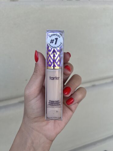 kosmetka: Tarte shape tape concealer. Yeni alinib. Reng uygun gelmediyi ucun