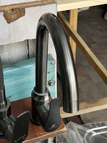 цена смесителя на кухню: Смеситель для кухни AQUA LUX - Однорычажный, поворотный излив высокой