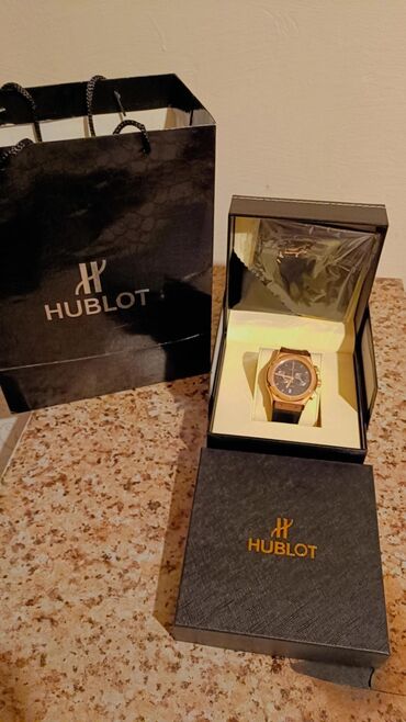 saat qayışı: Б/у, Наручные часы, Hublot