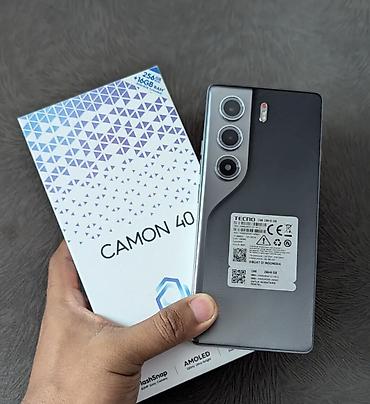 Tecno: Tecno Camon CM, Новый, 256 ГБ, цвет - Серый, 2 SIM — 1