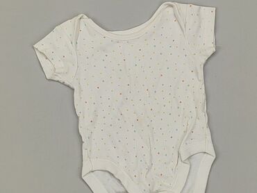 body niemowlęce białe z kołnierzykiem: Body, 6-9 m, 
stan - Dobry