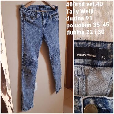 Pantalone: L, Visok struk, Kargo — 10