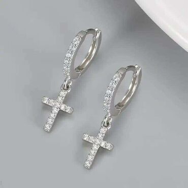 Minđuše: Minđuše – elegantne alke sa cirkonima - Dizajn: više modela finih — 3