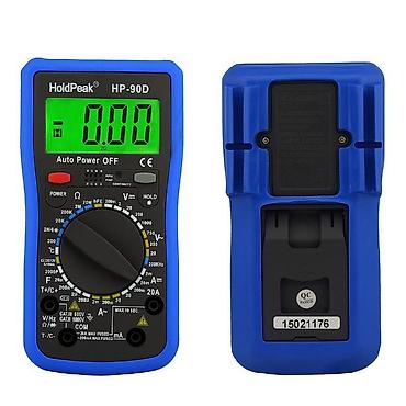 multimetr: HoldPeak HP-90D Rəqəmsal Multimetr HP-90D, DC/AC gərginlik, DC və AC — 2