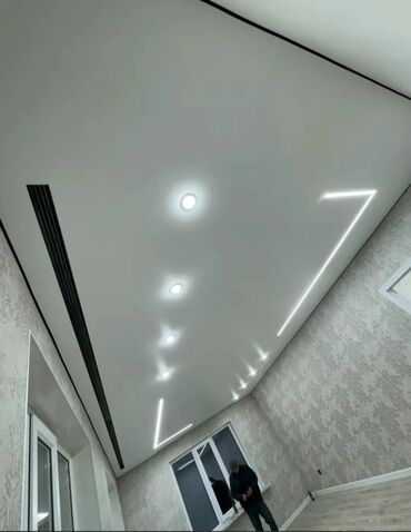 Натяжной потолок: Натяжной потолок Глянцевое, Матовое, 3D потолки Бесплатный замер, Гарантия, Монтаж at lalafo.kg — 10 Натяжной потолок: Натяжной потолок Глянцевое, Матовое, 3D потолки Бесплатный замер, Гарантия, Монтаж — 10