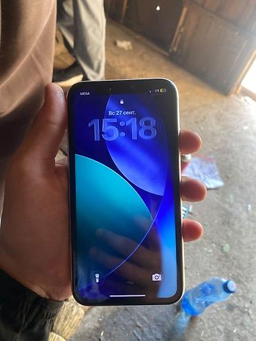 Уюлдук телефондор жана аксессуарлар: IPhone 11, Колдонулган, 256 ГБ, Ак, Каптама, 79 % — 2