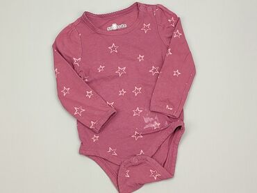 różowe body niemowlęce: Body, So cute, 6-9 m, 
stan - Dobry