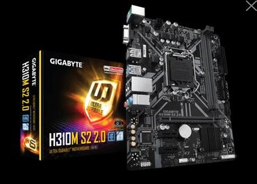 Digər kompüter aksesuarları: Intel H310 Express əsas çipsetində GIGABYTE semeystva Ultra Dayanıqlı
